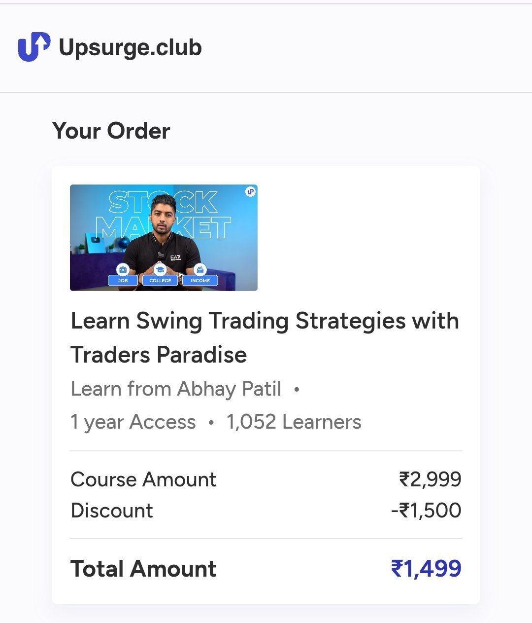 course